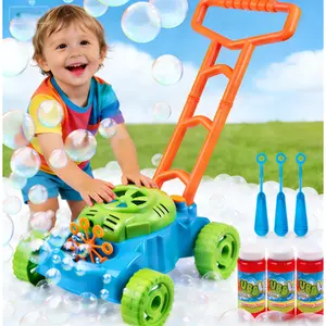 ArtCreativity Bubble Lawn Mower ,Kids Bubble Machine for Toddlers 1-5, Bubbles Blowing Push Toys for Kids, Summer Outdoor Gardening Toys for Birthday Gifts Boys & Girls