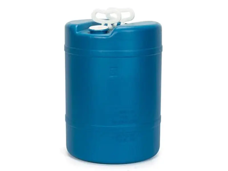 15 Gallon Water Storage Tank Portable Heavy-Duty BPA-Free Food Grade Plastic Emergency Supply with Cap Wrench & 2 Pour Spouts