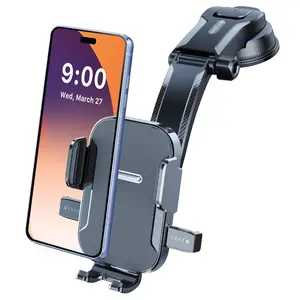 2026 New Phone Holder Mount For Car [Strong Suction] Hands-Free Universal Cell Phone Mounts For, 360° Rotation Extendable Mobile Car Holder For Smartphones
