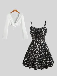 The latest trendy women's suspender dress Spaghetti Strap in the summer with comfortable small exterior set Casual Comfy Classy