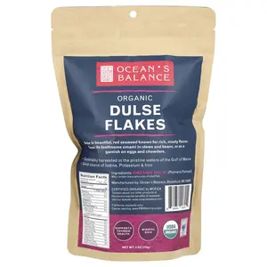 Ocean's Balance Organic Dulse Flakes, 4 oz (113 mg) Ocean's Balance Organic Dulse Flakes, 4 oz (113 mg)