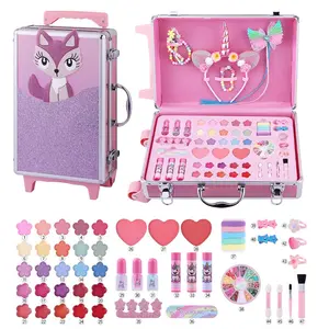 Multifunctional Makeup Kit Set Full Set Blush, Lipstick, Eyeshadow Long-Lasting Matte Makeup Palette Suitable as a Gift for Kids