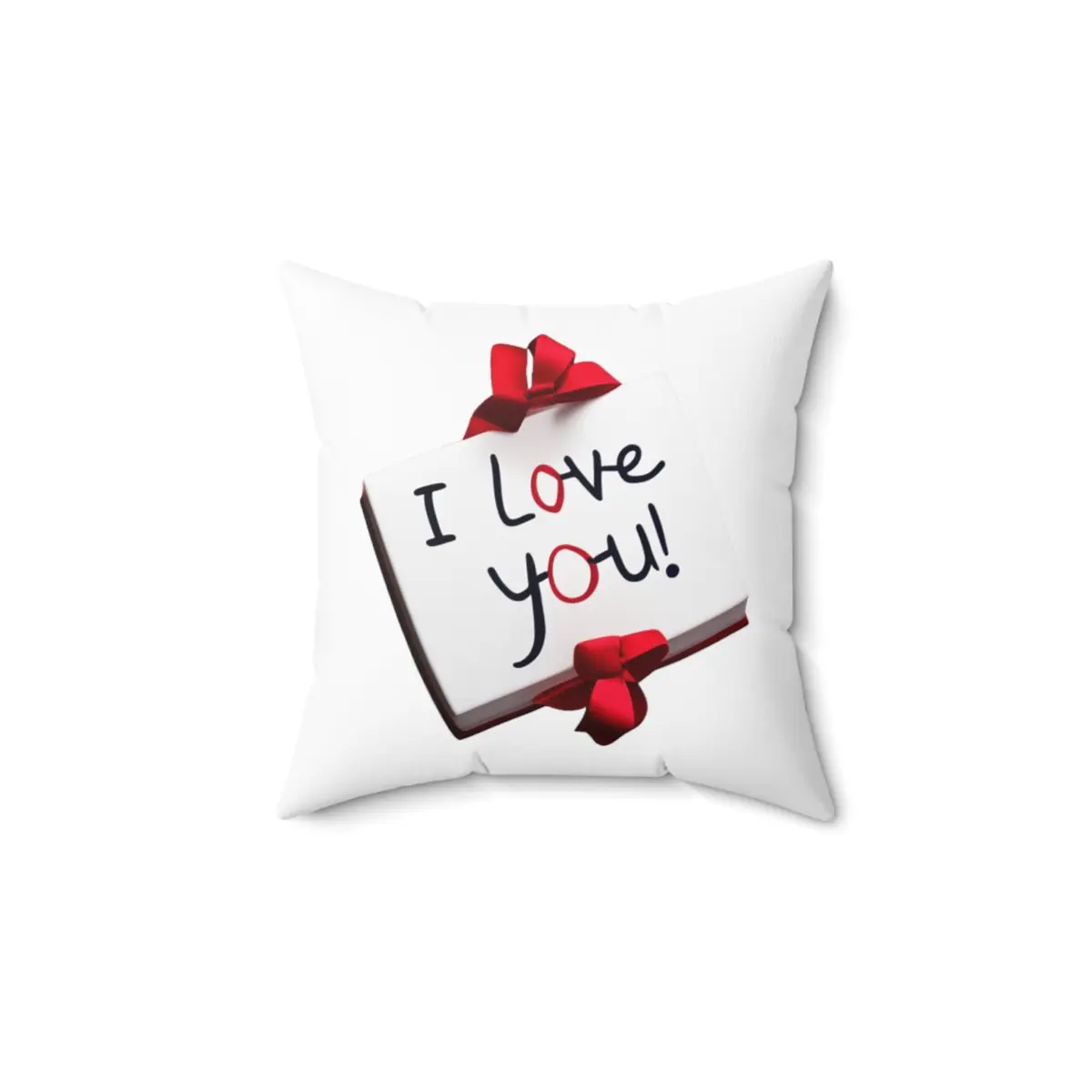 Romantic 'I Love You' Heart Balloon Pillow – Perfect Valentine's Day Decor