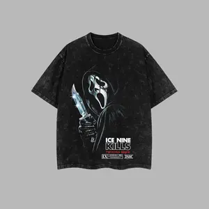 [$$$MANLIFE] Ice Nine Kills X Scream 7 Nightmare On The Knife Part One Merch Twisting Knife Ghost Face Wrong Answer Retro Unisex Acid Washed Unisex Hoodie T-Shirt, 100% Heavyweight Cotton Ice Nine Kills Merch, Ghost Face Stab Scream 7 Cotton T-shirt