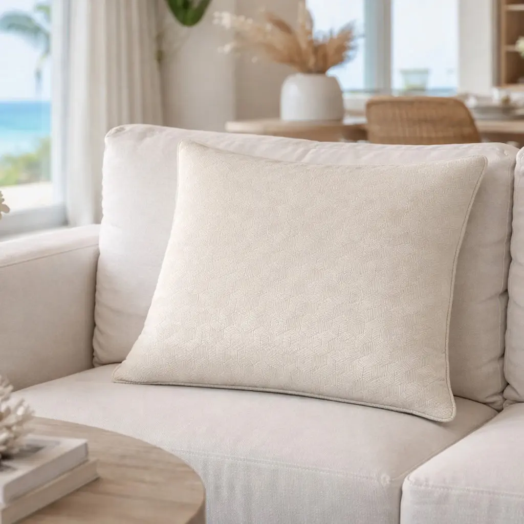 Castle Hill Boone Ivory Pillow