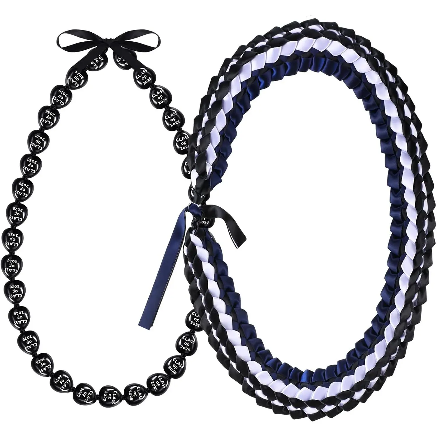 Navy blue, Black, White