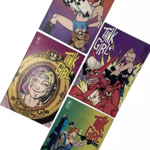 Tank girl comic books issues 1-4