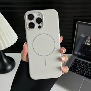 1 pcs Phone Case - Premium Magnetic Phone Case, for Iphone 17/16/15/14/13/12/11/Pro/Max/Plus/Mini/17Air, with Durable Protective shockproof Design.Supports Wireless Charging, Making It a Great Gift for Friends Or Partners.