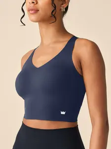 Boss Longline Bra - Bold Navy
