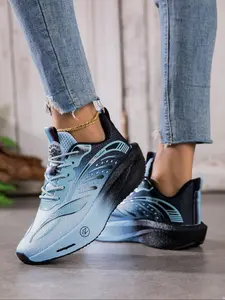 Women's Mesh Sport Casual Shoes, Lightweight Athletic Sneakers, Shock Absorption Breathable Anti-Slip, Durable PU Upper, Lightweight Comfortable, All Seasons