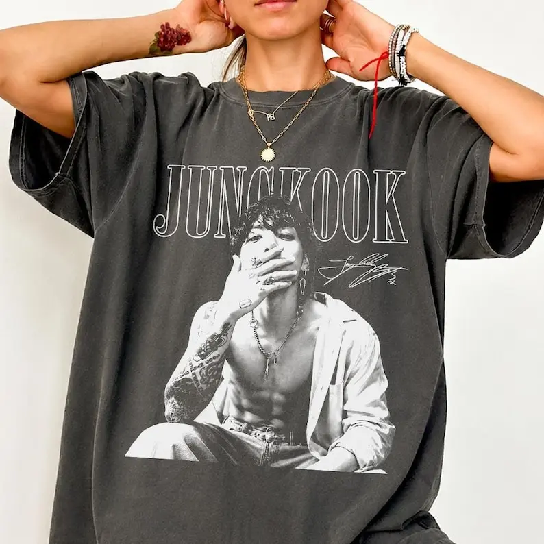 jungkook t-shirts - TikTok Shop
