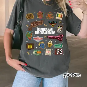 Comfort Colors® Noah Kahan The The Great Divide Full Tracklist Unisex Cotton T-Shirt, Sweatshirt, Hoodie