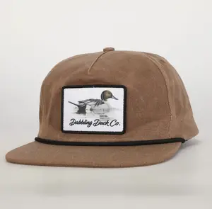 Waxed Canvas Rope Hat