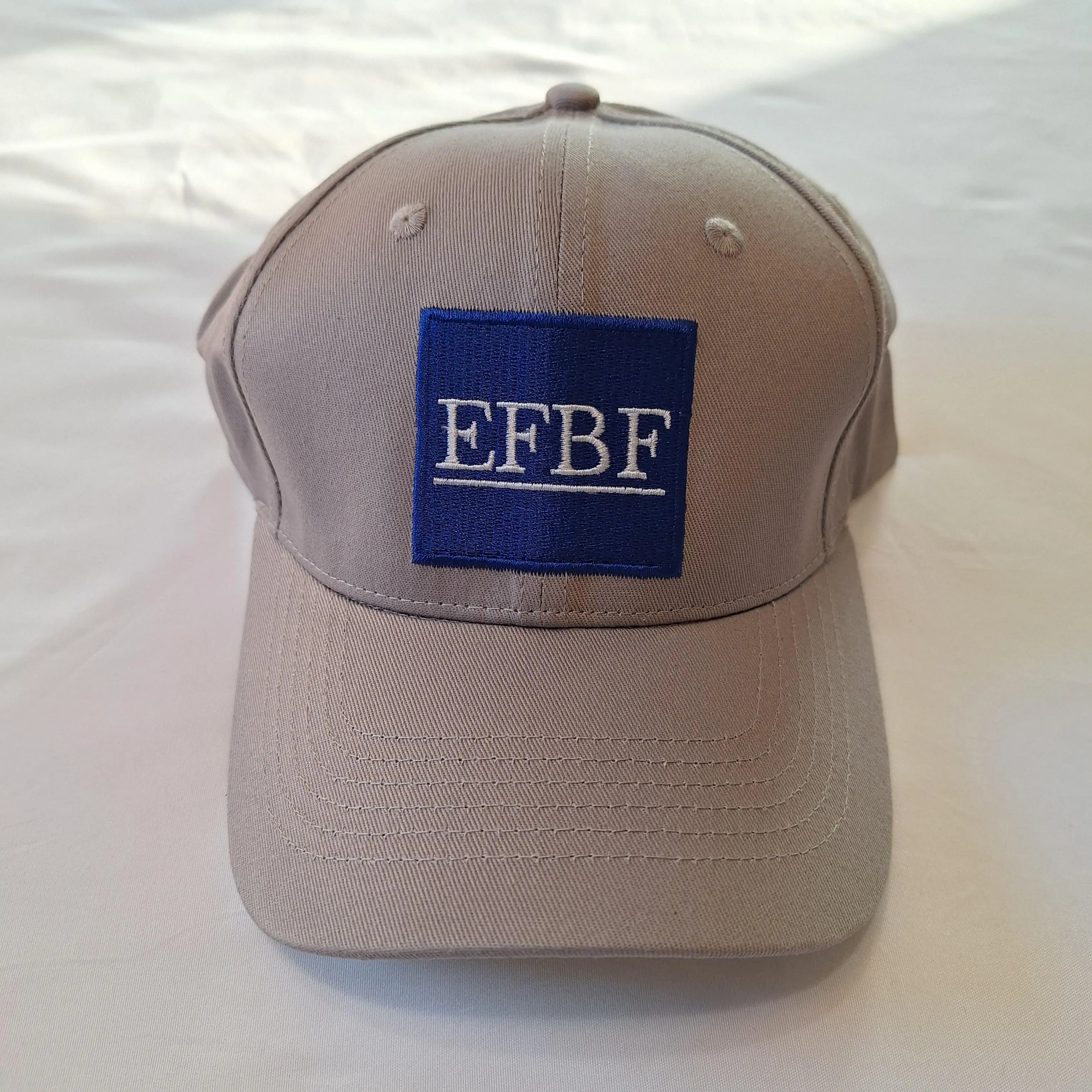 EFBF Hat, Blue Square (Gray)
