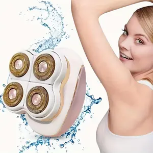 2-in-1 Rechargeable Facial Cleansing Brush for Men & Women - Waterproof Silicone Face Scrubber with Deep Cleansing & Massage Modes, Gentle Exfoliating and Pore Cleaning Tool for All Skin Types, White & Rose Gold