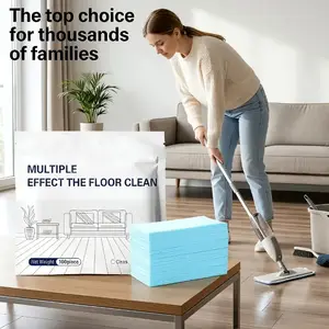 100-sheet floor cleaning tablets, multi-surface cleaner, suitable for hardwood, composite, tile, and RV walls; antibacterial, deodorizing, and maintenance.