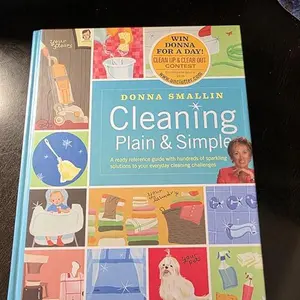 USED-Cleaning Plain&Simple by Donna Smallin (Hardcover)