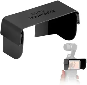 NEEWER CA152 BASICS Sunshade Cover Compatible with DJI OMSO Pocket 3, Pocket 3 Creator Combo Accessories Screen Lens Sun Hood Protector 2 Pieces Included, Water, Stain & Wear Resistan