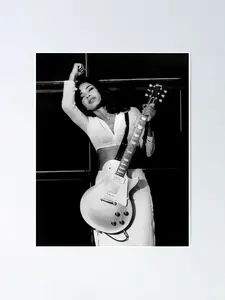 Guitar sade photo aesthetic Poster