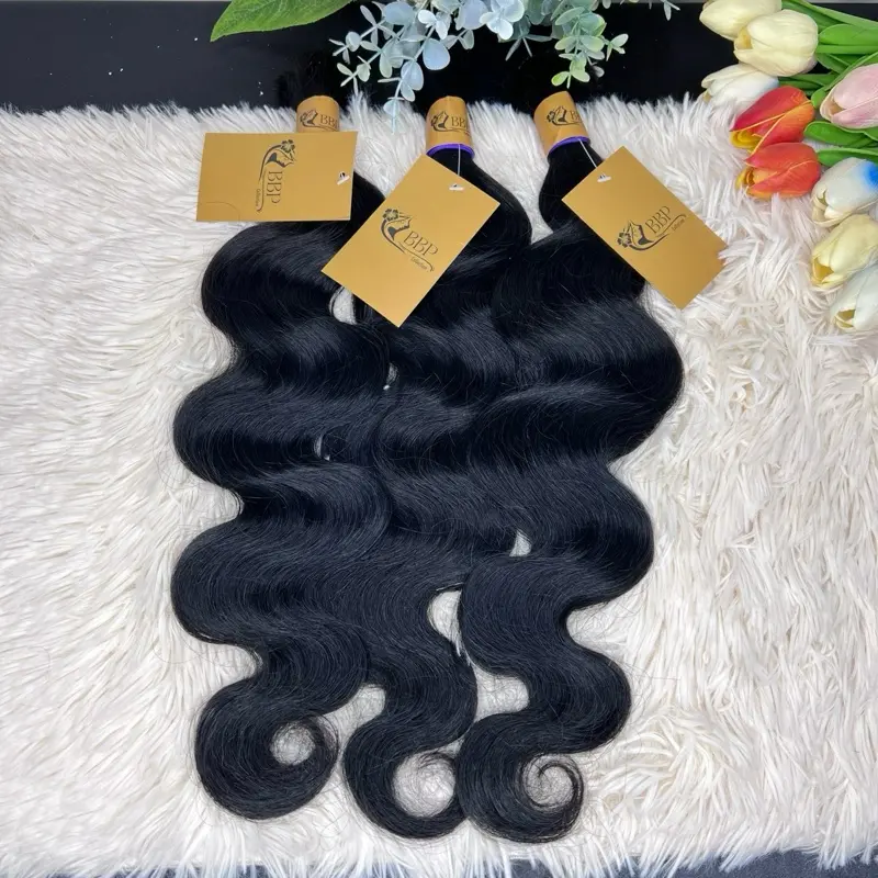Boby wave 100% human hair , Luxury Hair, BBP collection , premium quality , no tangles , no shading , no weft