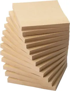 Mr. Pen- Kraft Sticky Notes, 3”x3”, 12 Pads, Self-Stick Note Pads, Brown, Craft Paper 3x3 Sticky Notes, Stocky Notes for Bible Journaling