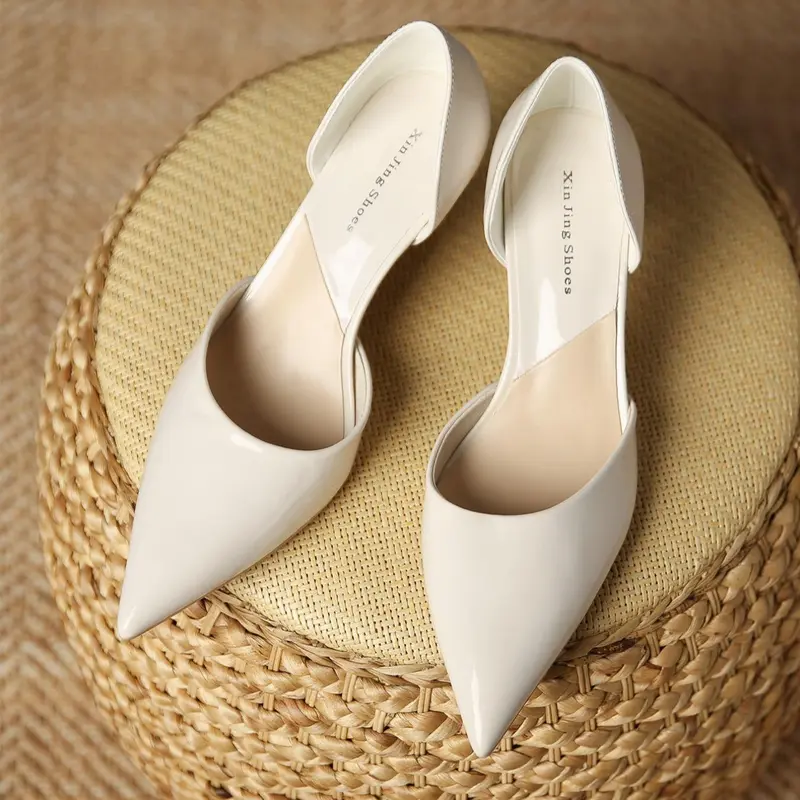 Women's Fashionable Solid Color Pointed Toe Heels, Elegant High Heels for Party, Formal Heels, Daily Clothing Decor for Women & Girls, Pointy Heels, Ladies Heels, Footwear