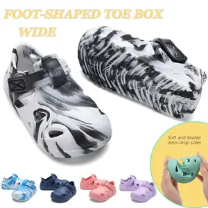 Toddler Water Shoes Boys Girls Barefoot Shoes Kids Breathable Sneakers Tennis Shoes Slip on Shoes Lightweight Toddler Walking Shoes