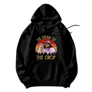 Funny Vintage Retro Hoodie Sweatshirt Macho Man Shirt