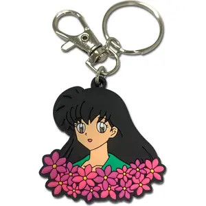 Inuyasha - Kagome Higurashi Flowers PVC Keychain