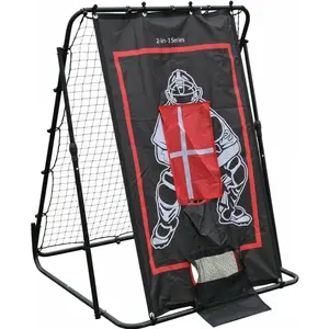 2-in-1 Baseball Pitching and Rebounder Net, with Zone – Pitchback Trainer for Throwing, Fielding, and Practice Drills