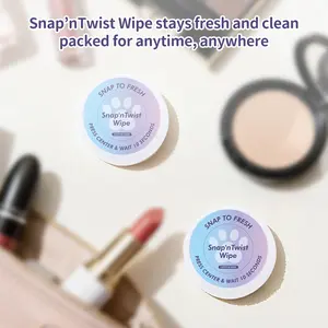 Snap'nTwist Wipe for Travel Camping Hiking Soft Healthy Multipurpose