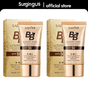【Buy 1 Get 1 Free】High-coverage waterproof snail BB cream - matte finish, long-lasting moisturizing and oil control, creates a natural makeup look, refreshing and non-greasy, perfect for makeup beginners, a great gift for Mother's Day & Valentine's Day.
