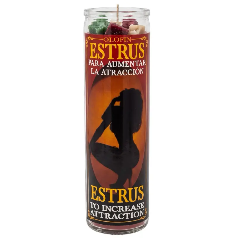 Estrus Prepared Ritual Candle Perfumed Vela Preparada