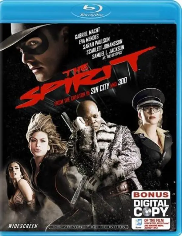 Used Literature Book - The Spirit (Blu-ray Format) - English Language, Central City Collection, Action, Used Book