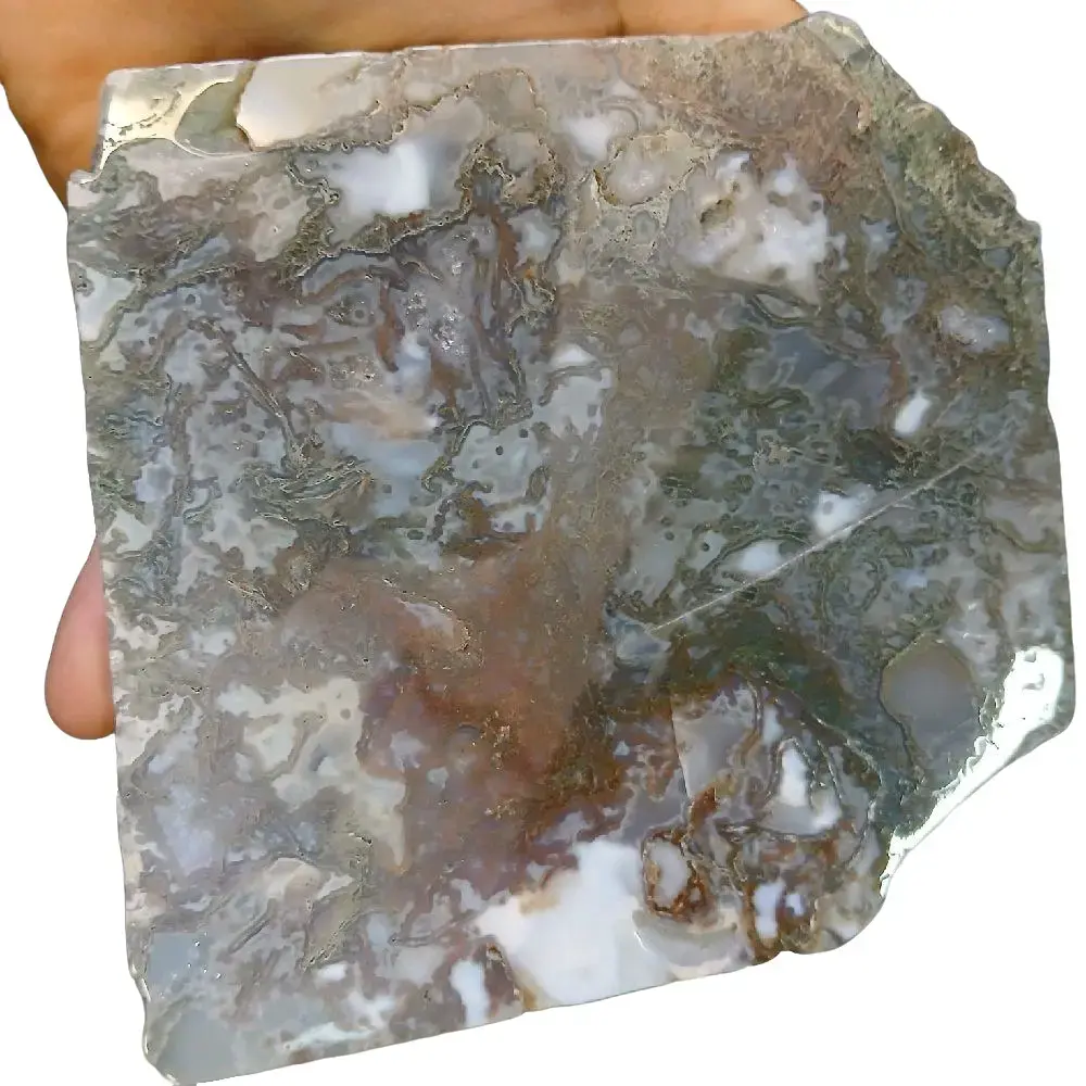 Moss agate slab