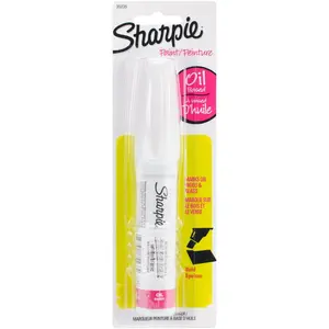 Sharpie Bold Point Oil Based Poster Paint Marker, White