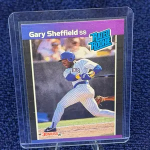 Topps Gary Sheffield SS Rated Rookie Baseball Card
