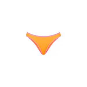 Modest Bind Full Coverage Bikini Bottom - Peach Pop