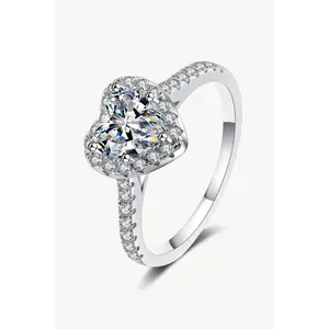 1 Carat Heart-Shaped Diamond Ring
