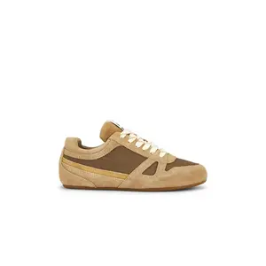 Isabel Marant Senny Low Sneaker in Khaki Isabel Marant Senny Low Sneaker in Khaki