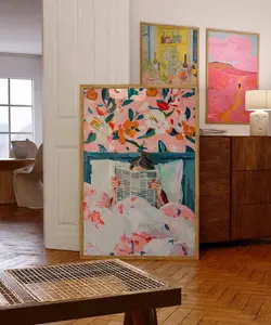 Wall Art Print, Girly Bedroom Decor, Maximalist Decor, Eclectic Wall Art, Fine Art Print, Maximalist Eclectic, Girly Decor Poster