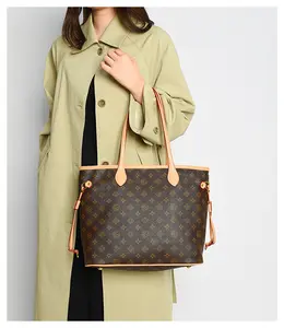 Retro Casual Women's Bag, Soft Vegan Leather Tote Bag, Versatile Aesthetic Shoulder Bag