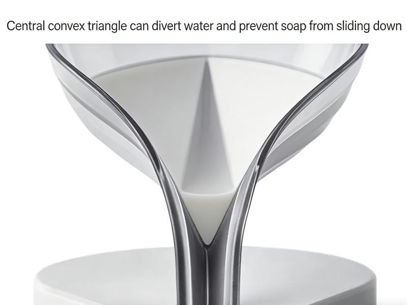 Soap Holder Sink Sponge Drain Box Creative Suction Cup