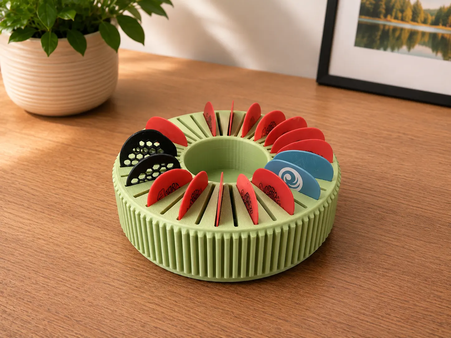 Guitar Pick Holder | Revolving Display