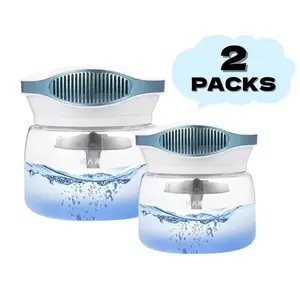 2 PACKS 3 in 1 Air purifier, humidifier, two in one, silent aromatherapy machine, multifunctional desktop sterilization sprayer, modern design, bedroom, living room, office suitable. room office bedroom kitchen household small air cleaner