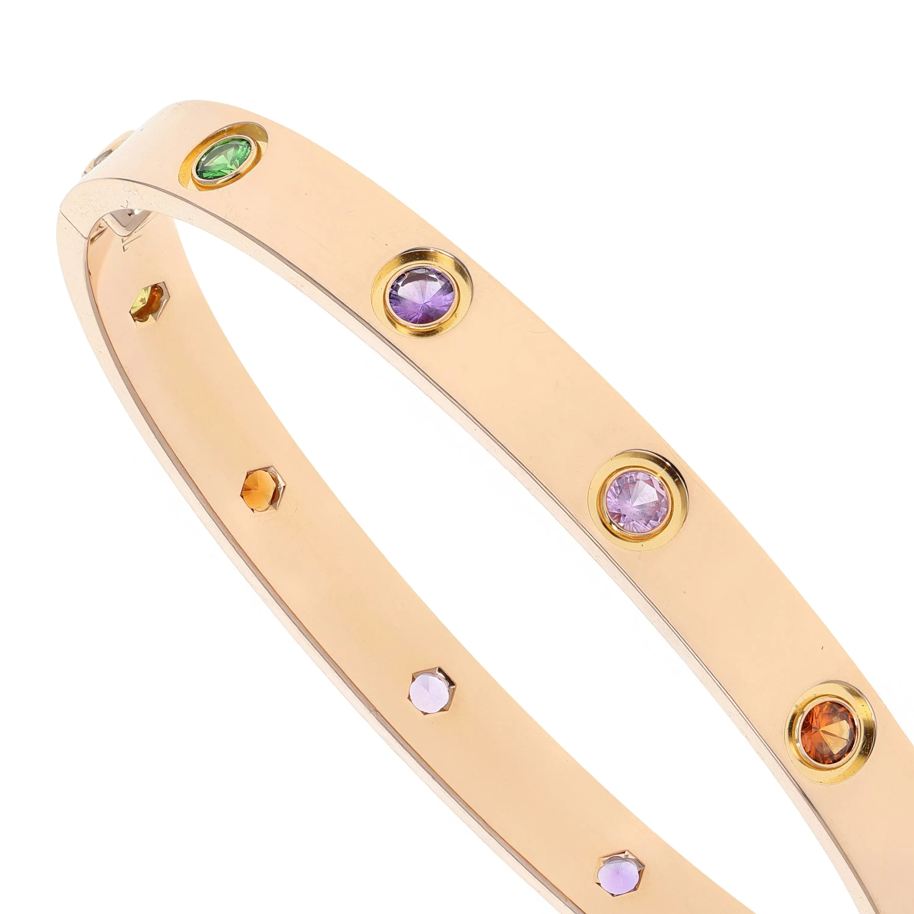Pre-owned Cartier Love Bangle Bracelet Size 16
