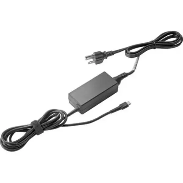 HP 1MZ01AA#ABA Original 45W USB-C Power Adapter, 45W Output, Compact, Compatible with HP Laptops