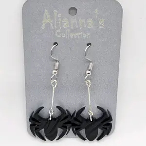 Spider Dangle Earrings - Fashion Accessory for Women