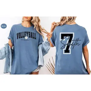 Volleyball Jersey Personalized T-Shirt, Team Name, Volleyball Mom, Gift for Player Sports Jersey for Team Volleyball Jersey Team Shirt Volleyball