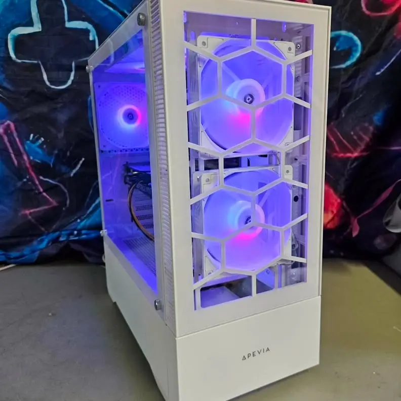 Custom RGB Gaming Desktop PC i7 3.40ghz SSD 1tb HDD 32gb RAM RTX 5060 Win 11